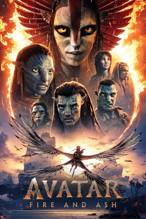 Poster for Avatar: Fire and Ash